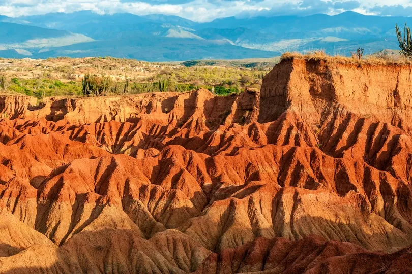 Tatacoa woestijn in Colombia.