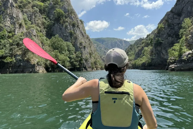 Matka kloof kajakken