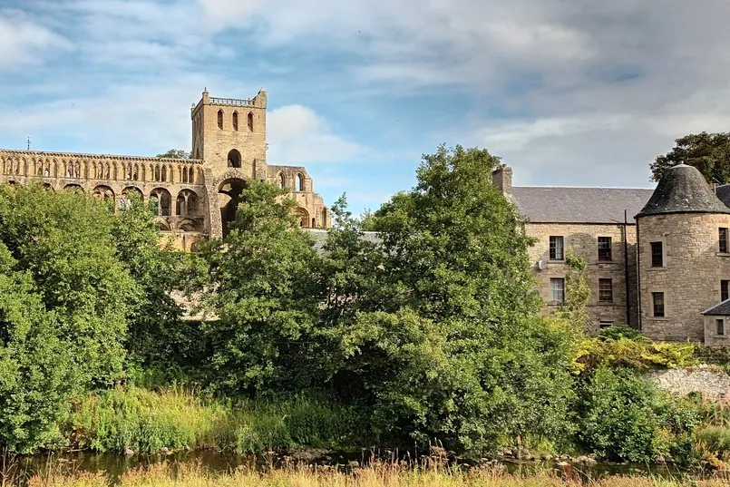 Schotland, Jedburgh Abbey in The Borders.