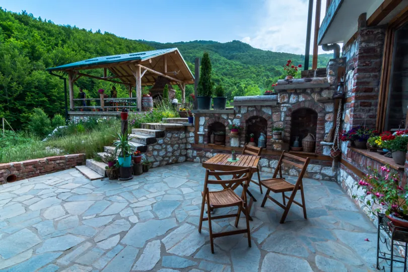 Carevec Mountain Hut Mavrovo NP - Noord Macedonië.