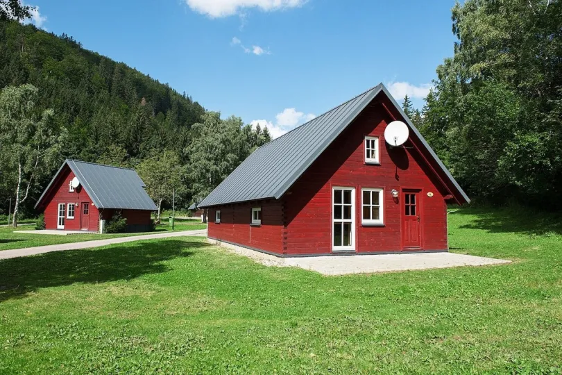Base camp Medvedin - Tsjechië.