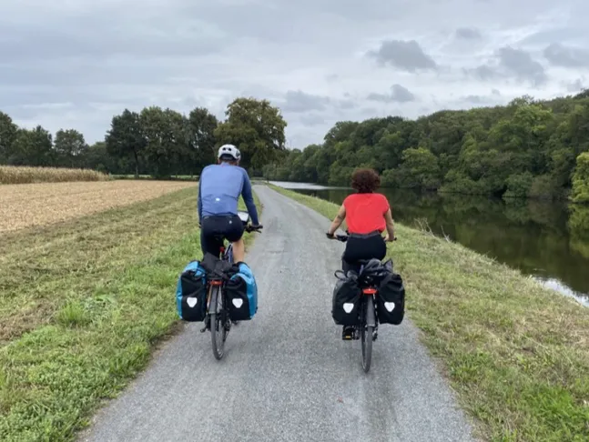 Frankrijk-Bretagne-fietsers