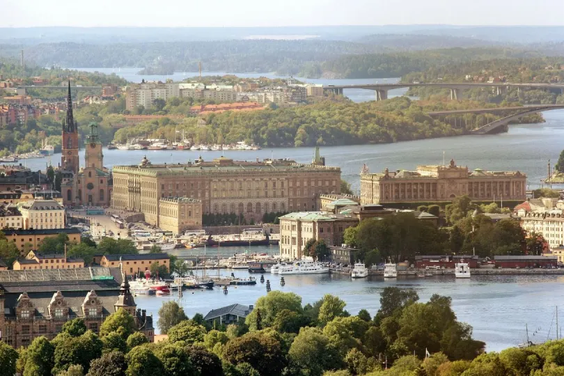 Stockholm vanuit de lucht