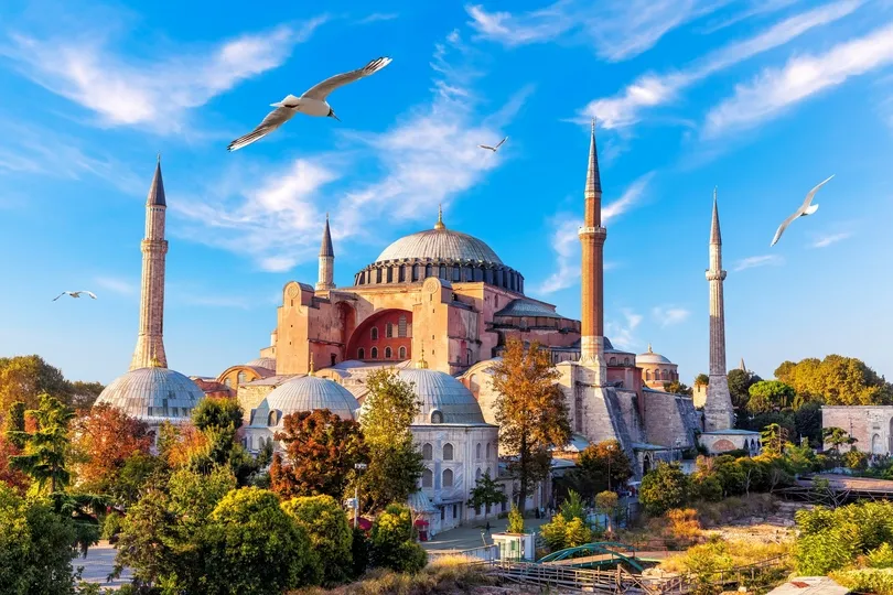 Moskee in Istanbul.