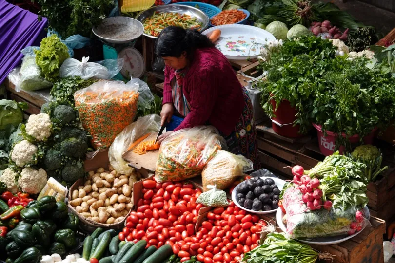 Markt - Guatemala.