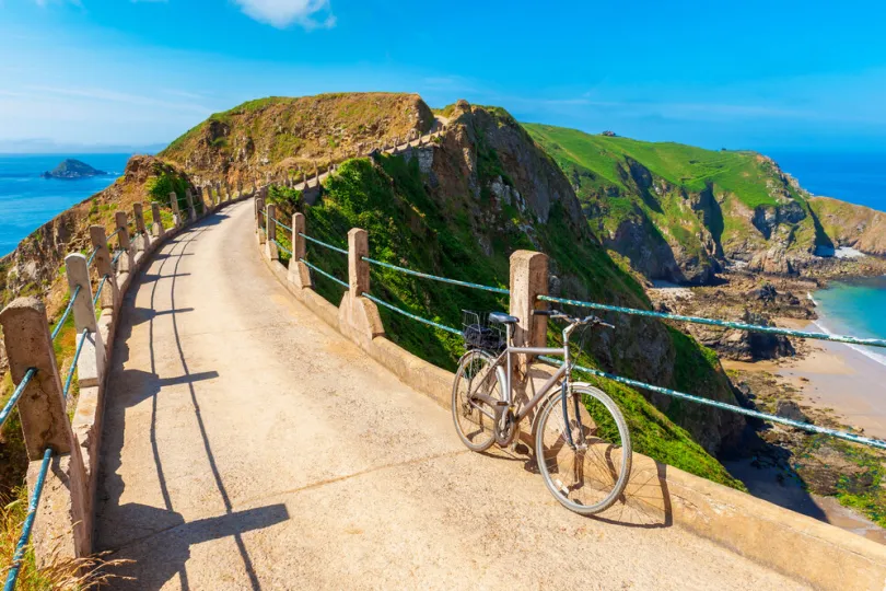 Fietsen op kanaaleilanden - Sark