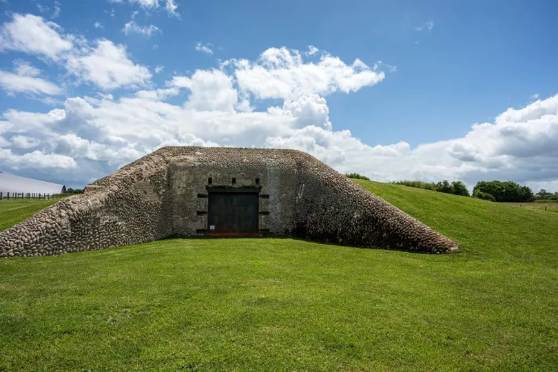Bunkers Normandië in Merville.