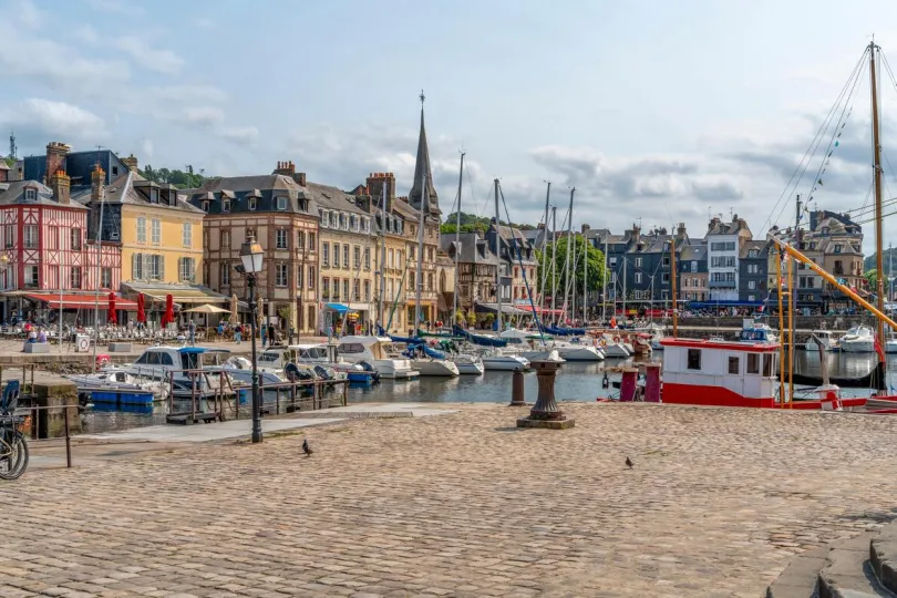 Haven in Honfleur Normandie.
