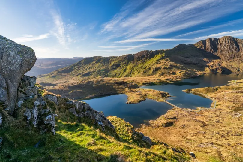 Lake Snowdonia - Wales.