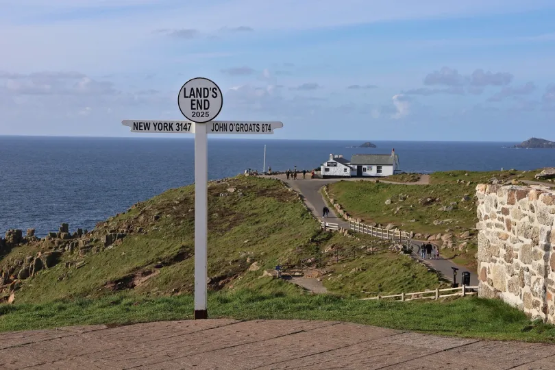 Land's end Cornwall - Engeland.