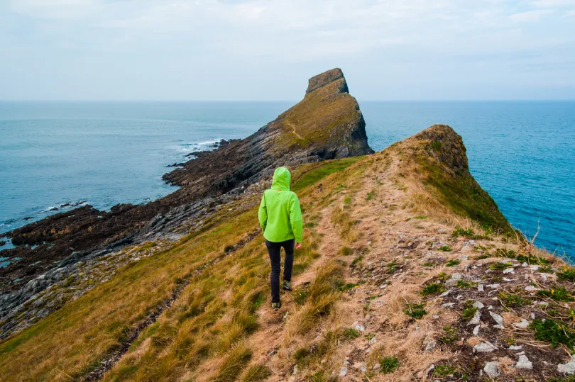 Worm's Head Wales - Wandelvakantie Groot-Brittannië.