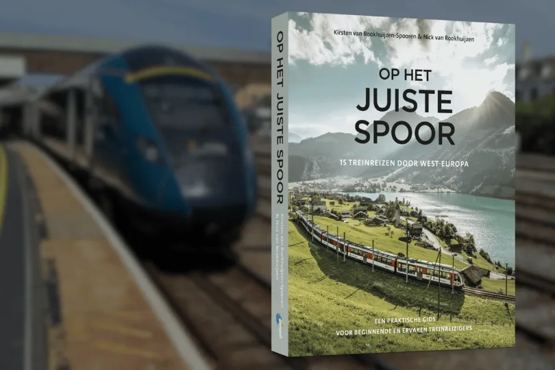 Boek op het juiste spoor.