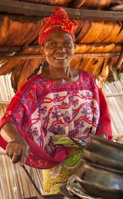 Vegetarisch eten in Tanzania