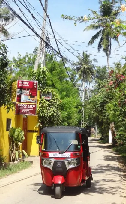 Sri Lanka tuktuk