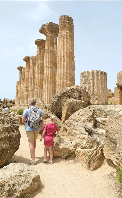 Griekse tempel op Sicilië