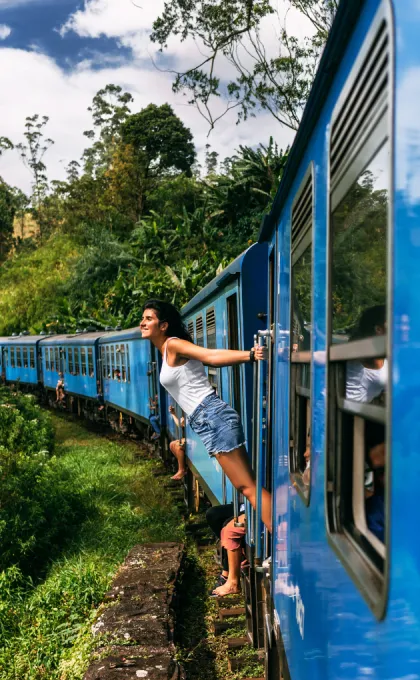 Sri Lanka treinreizigers