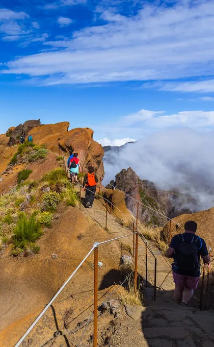 Wandelen op Madeira Pico Arierio