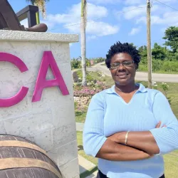 Lilieth - Jamaica specialist voor een bord met Jamaica.