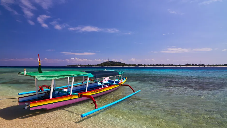 Rondreis Indonesie - strand Gili Meno