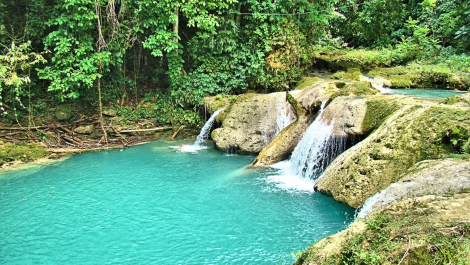 Jamaica bezienswaardigheden Blue Hole Fals