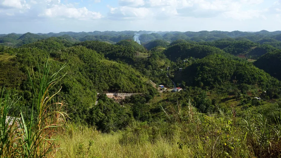 Jamaica rondreizen uitzicht onderweg