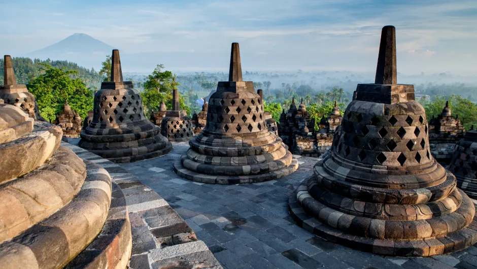 Rondreis Java - Indonesie Borobudur