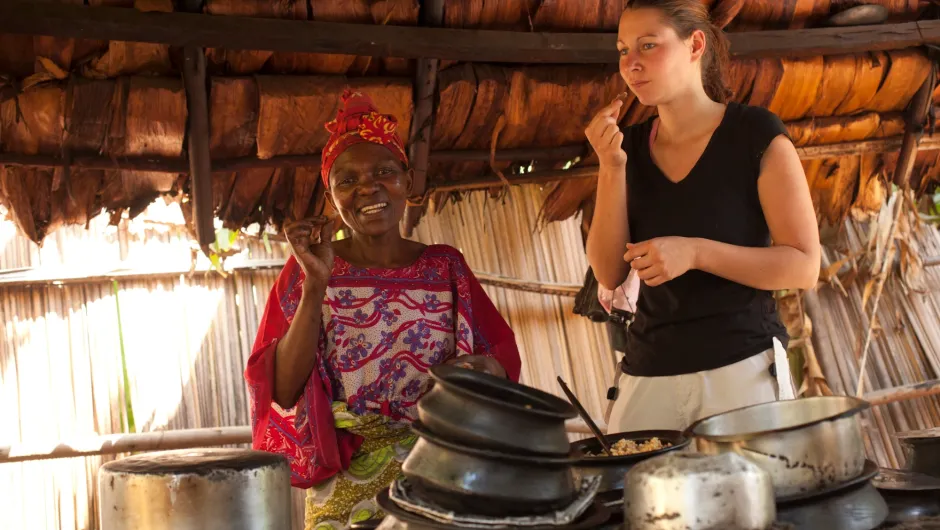 Vegetarisch eten in Tanzania