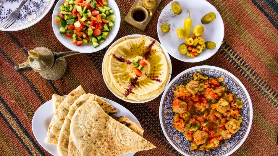 Vegetarisch eten in Jordanië