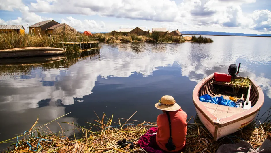 Uros eilanden Peru