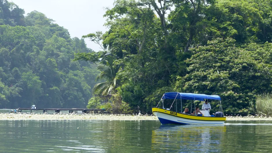 Rio Dulce Guatemala boot