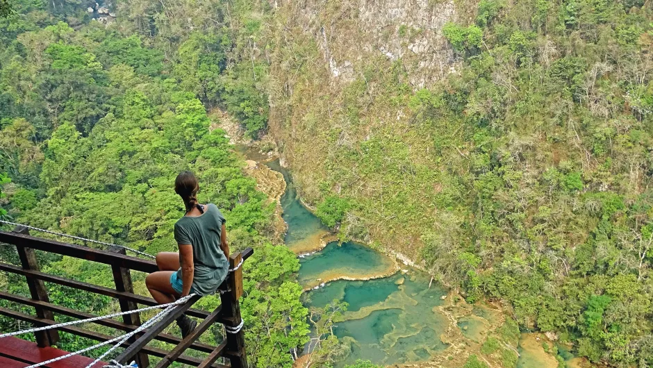 Guatemala hoogtepunten Semuc Champey