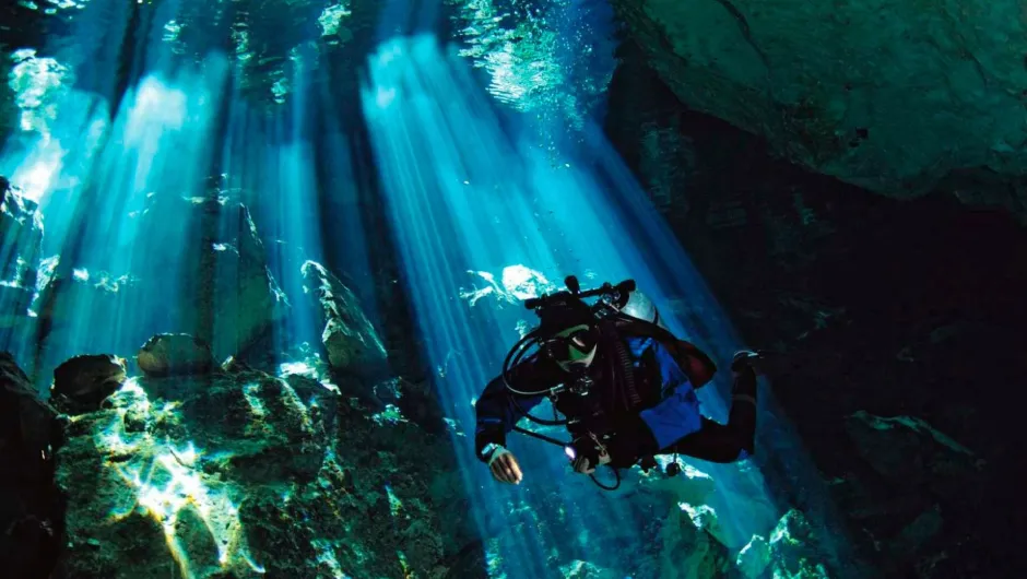 Mexico reistips duiken in een cenote