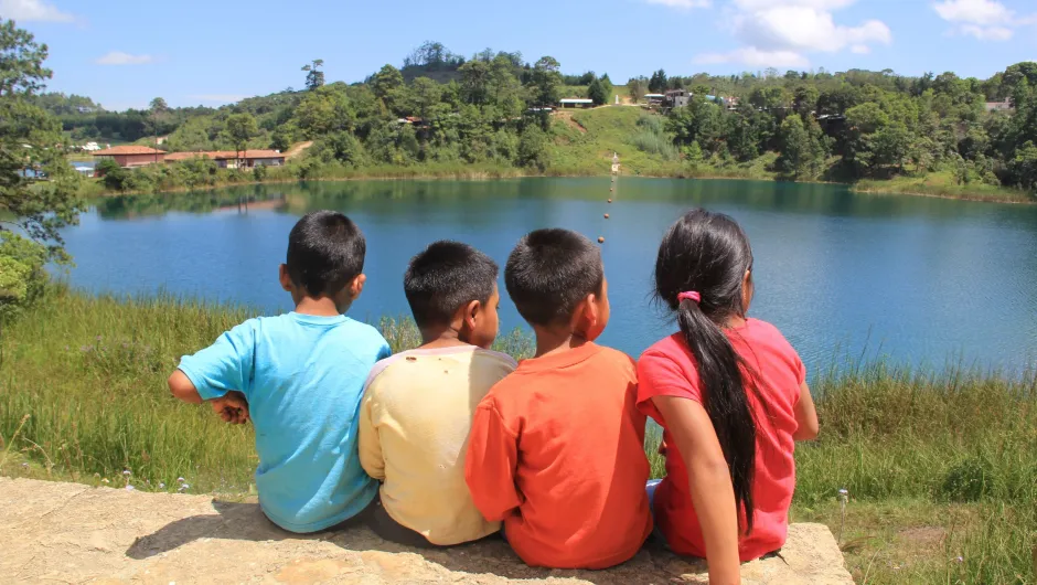 Familiereis Guatemala lokale kinderen