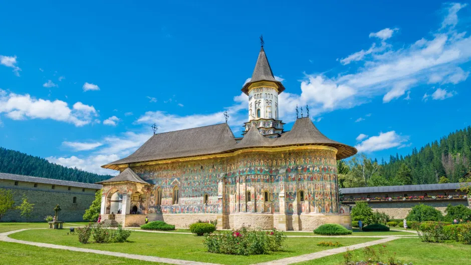 Roemenië Bucovina kerk