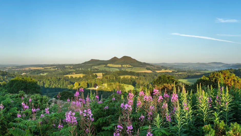 Actieve Schotland vakantie Eildon Hills Scottish Borders