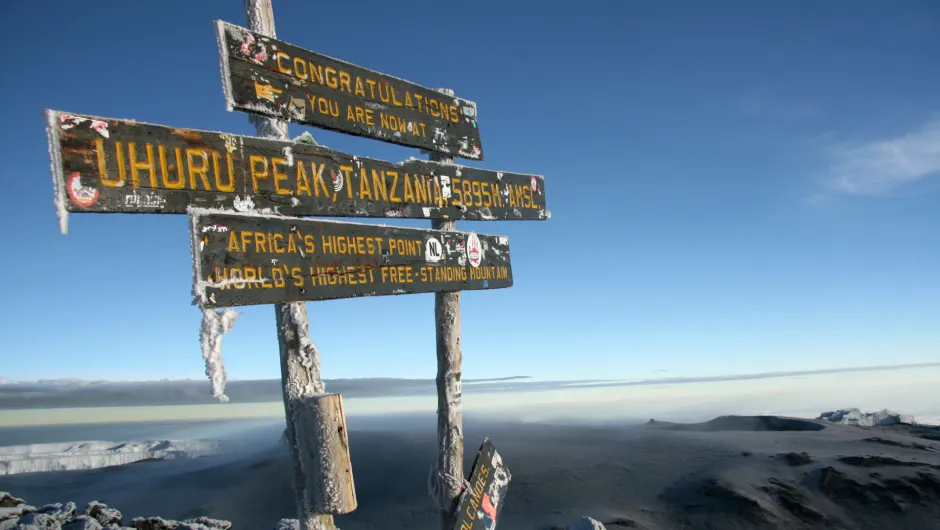 Tanzania Kilimanjaro top
