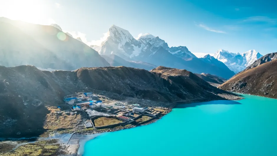 Gokyo bergen Nepal