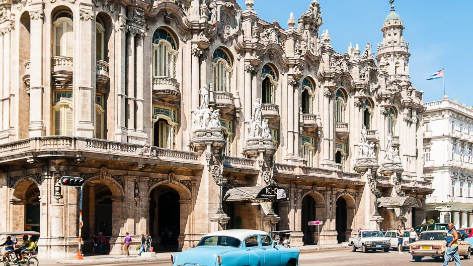 Cuba Havana gebouw.