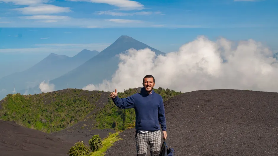 Wandelreis Guatemala vulkaan beklimmen
