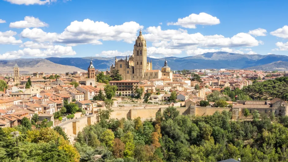 Spanje Segovia stad