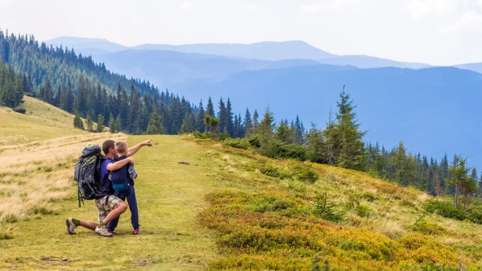 Wandelen Roemenië kinderen