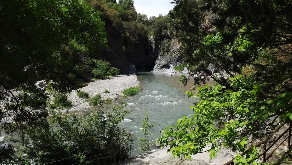 Sicilië rivier Catania