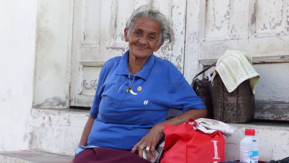 Meet the locals Nicaragua tips Granada vrouw