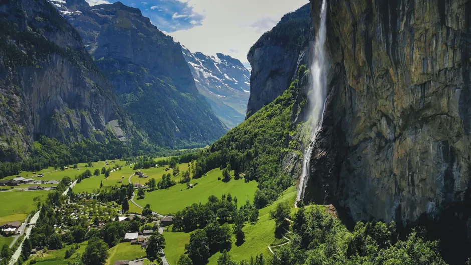Zwitserland duurzaamheid waterval