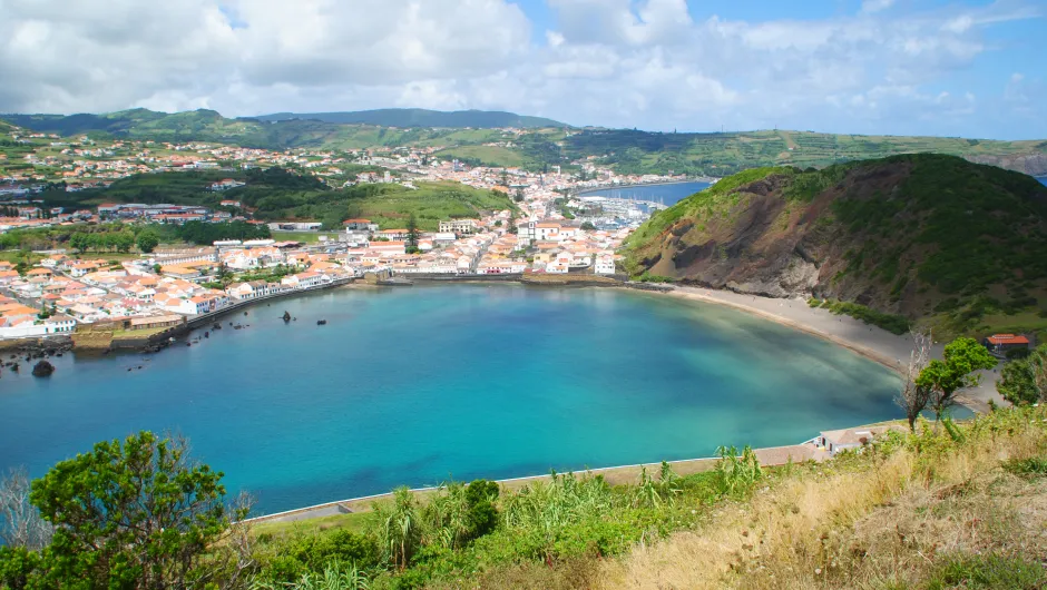 Azoren Faial Praia do Porto Pim