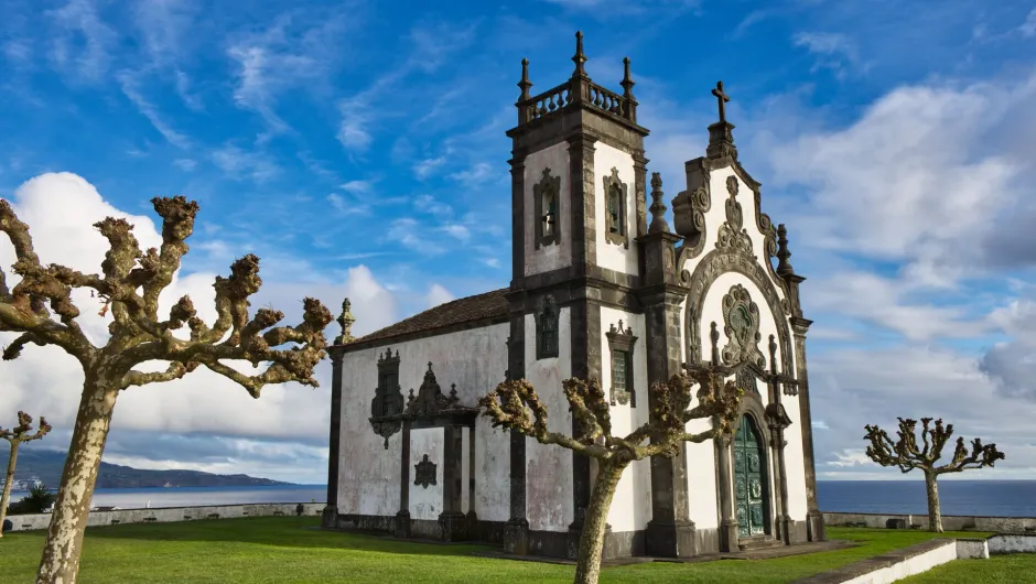 Azoren São Miguel kerk