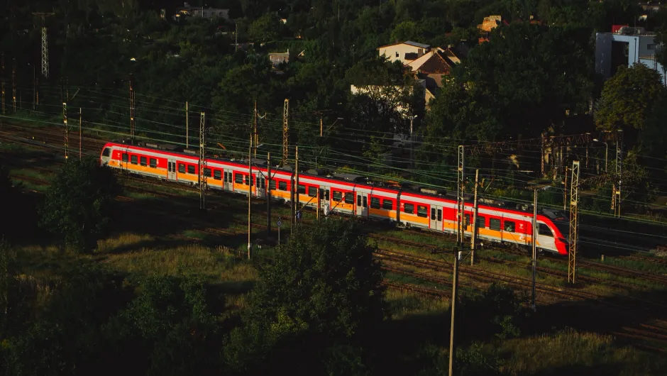 Trein in Polen