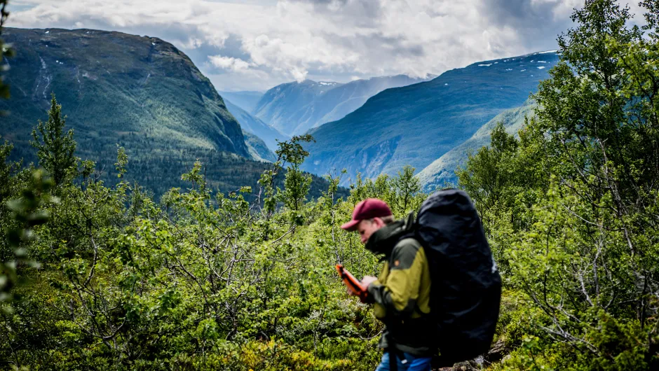Utladalen Noorwegen hiker 
