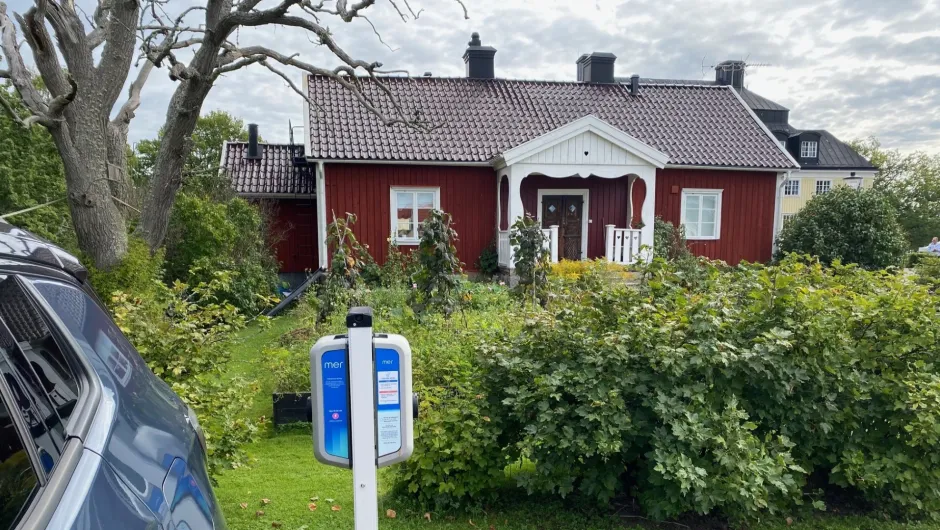 Zweden elektrische auto laadpaal