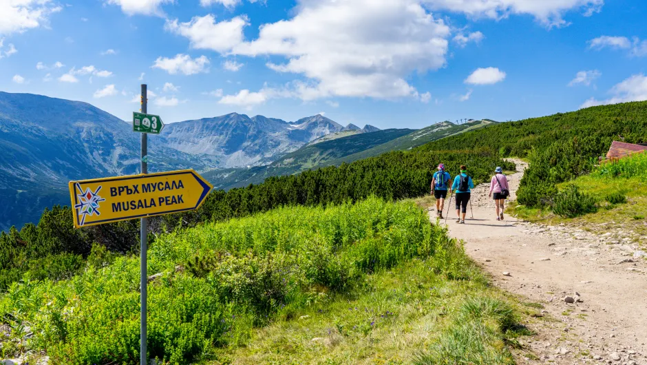 Moesala Piek wandelroute in Bulgarije